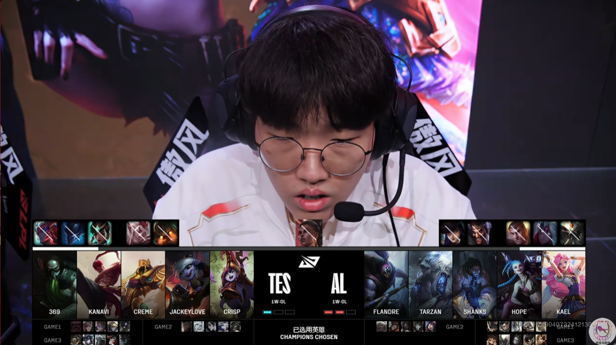 关于JackeyLove回归赛场，逆转首场状态亮眼，TES观众沸腾！的信息